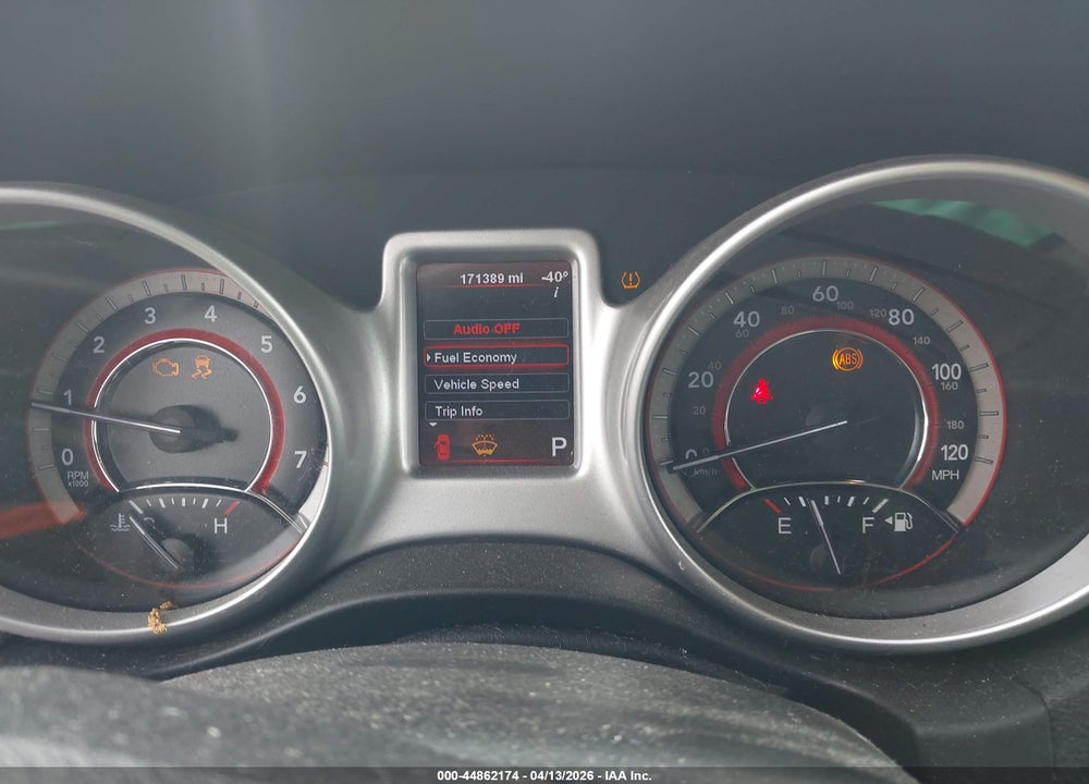 2012 DODGE JOURNEY SXT VIN: 3C4PDCBG5CT297921