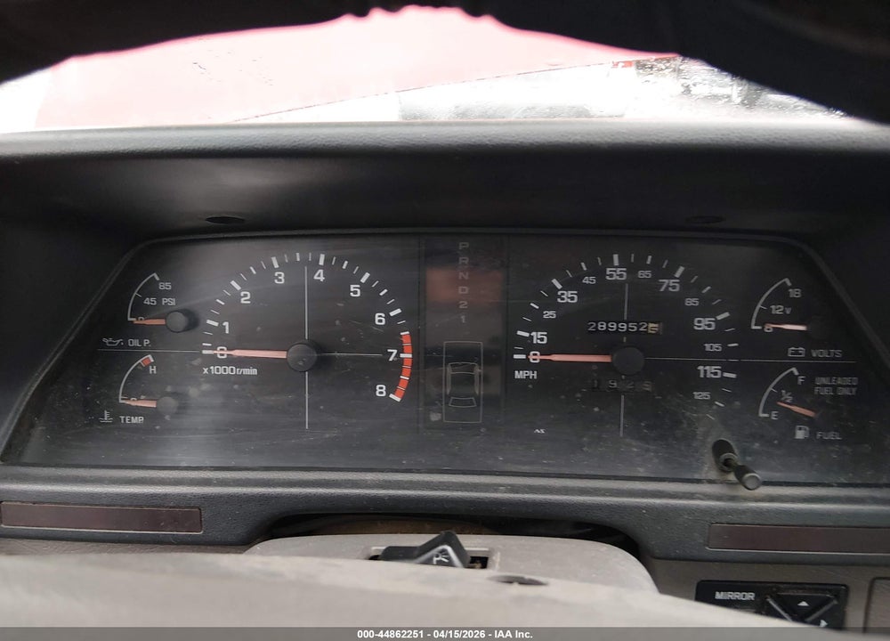1989 SUBARU GL VIN: JF1AC43B6KC219505