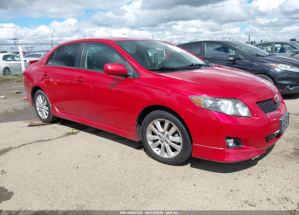 2009 TOYOTA COROLLA S VIN: 1NXBU40E69Z106275