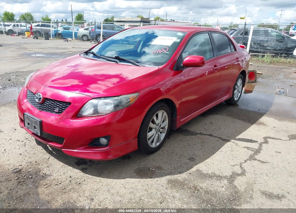 2009 TOYOTA COROLLA S VIN: 1NXBU40E69Z106275