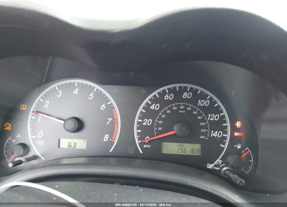 2009 TOYOTA COROLLA S VIN: 1NXBU40E69Z106275