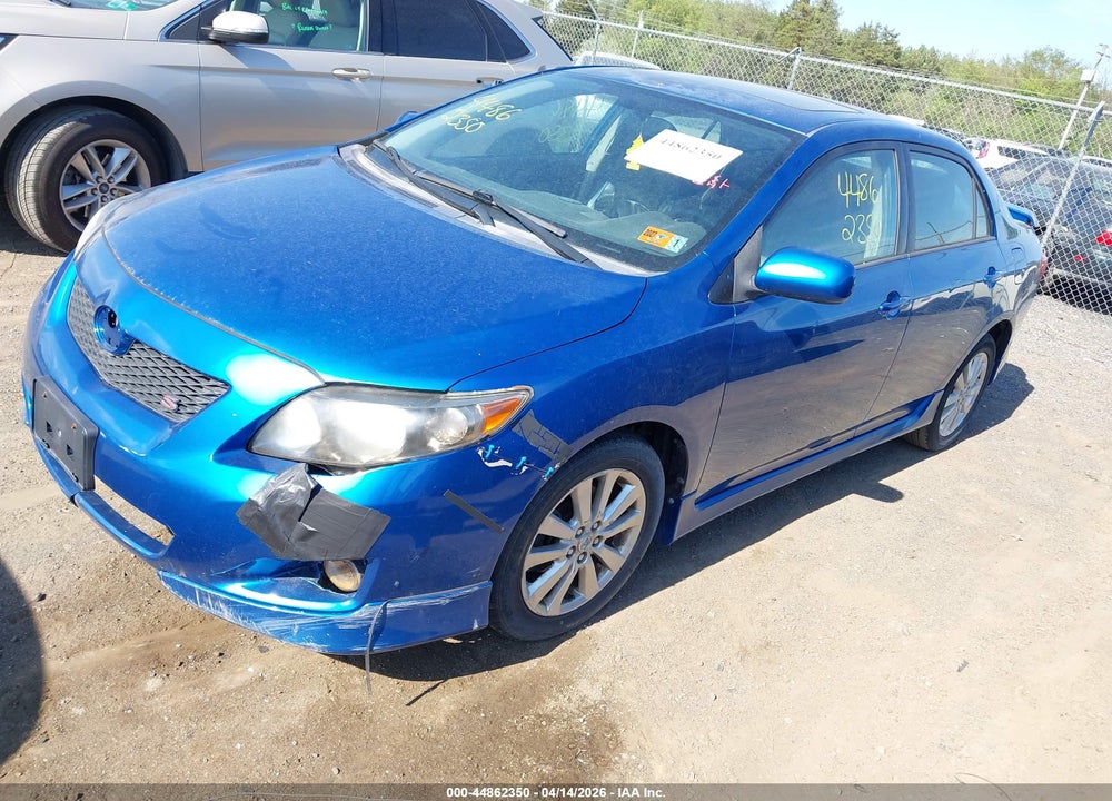 2009 TOYOTA COROLLA S VIN: 1NXBU40E69Z154908