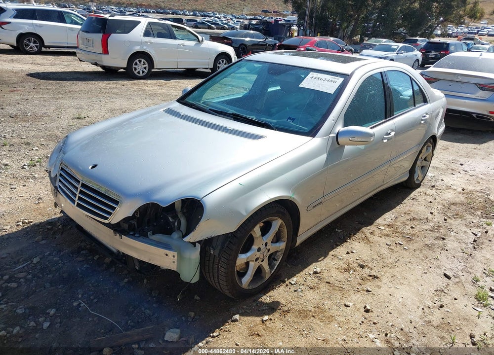 2007 MERCEDES-BENZ C 230 SPORT VIN: WDBRF52HX7A928052