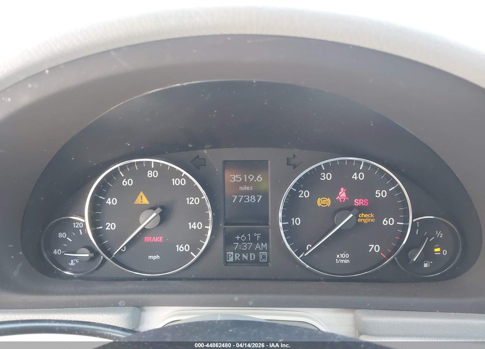 2007 MERCEDES-BENZ C 230 SPORT VIN: WDBRF52HX7A928052