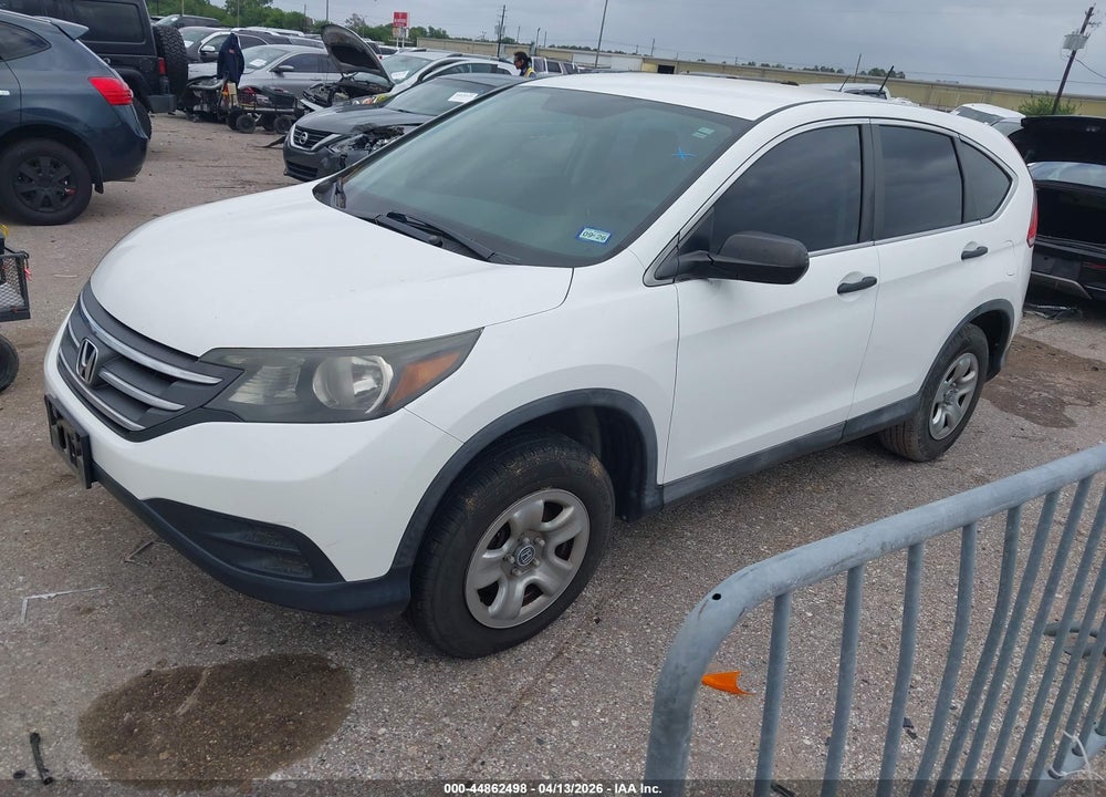 2012 HONDA CR-V LX VIN: 2HKRM4H32CH615996