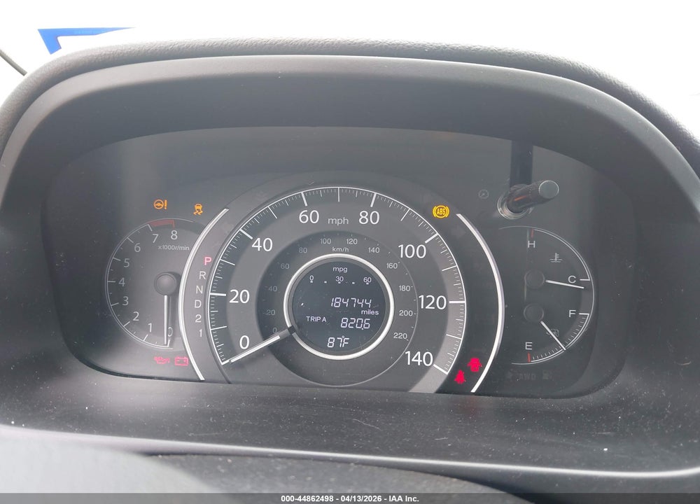 2012 HONDA CR-V LX VIN: 2HKRM4H32CH615996