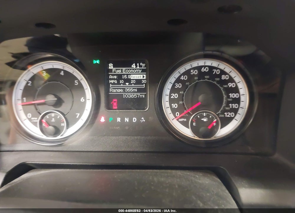 2016 RAM 1500 TRADESMAN VIN: 1C6RR7KG9GS383927