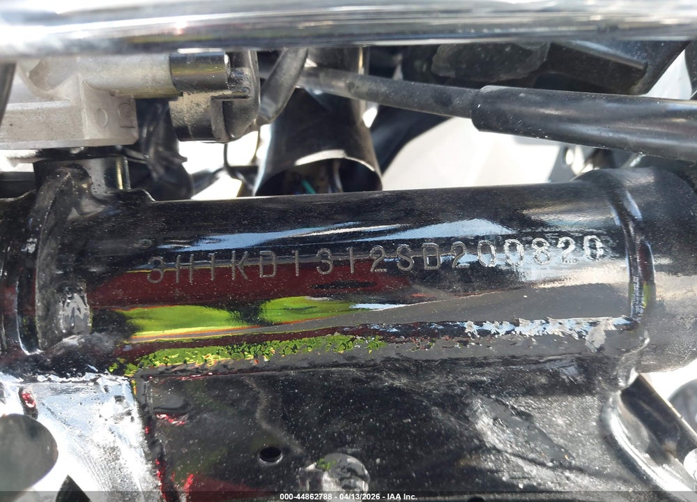 2025 HONDA XR150L E VIN: 3H1KD1312SD200820