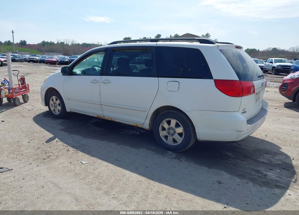 2007 TOYOTA SIENNA LE VIN: 5TDZK23C97S087035