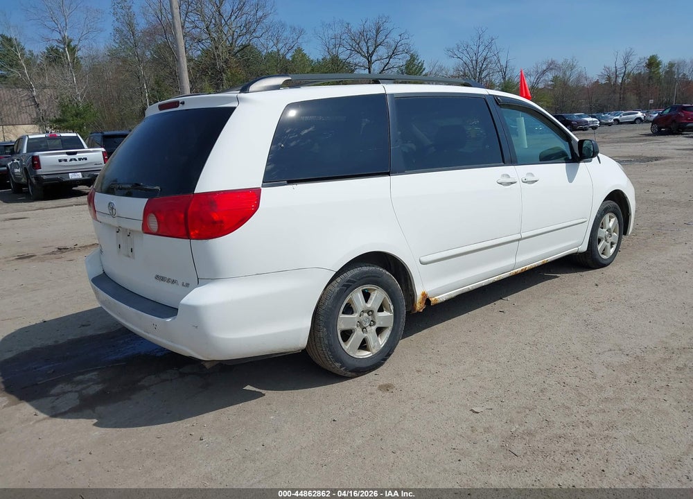 2007 TOYOTA SIENNA LE VIN: 5TDZK23C97S087035