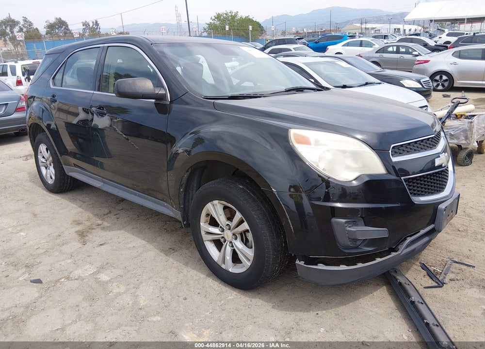 2012 CHEVROLET EQUINOX LS VIN: 2GNALBEK1C6143608