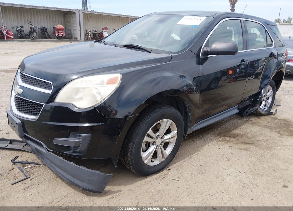 2012 CHEVROLET EQUINOX LS VIN: 2GNALBEK1C6143608