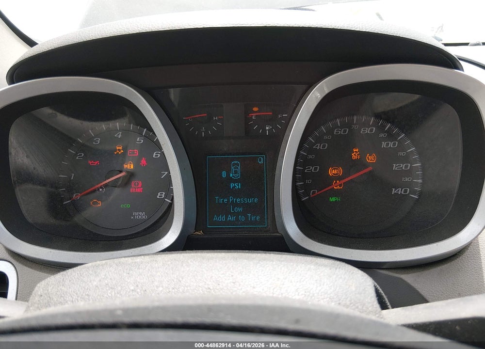 2012 CHEVROLET EQUINOX LS VIN: 2GNALBEK1C6143608