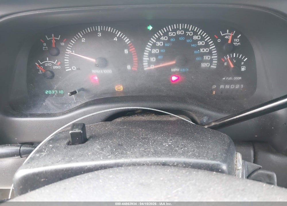 1999 DODGE DURANGO VIN: 1B4HR28Y1XF617037