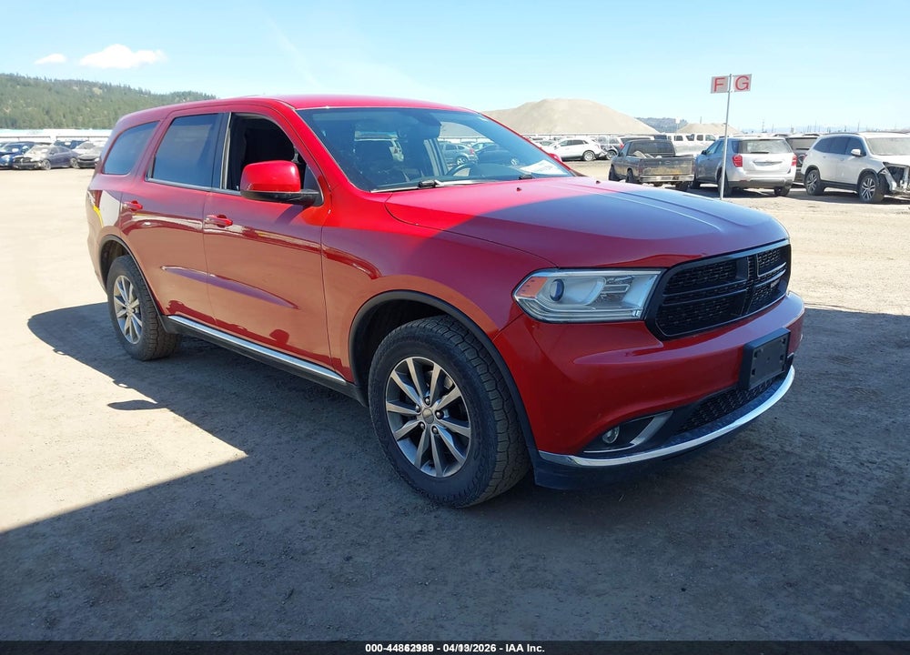 2018 DODGE DURANGO SPECIAL SERVICE AWD VIN: 1C4SDJFT1JC434450