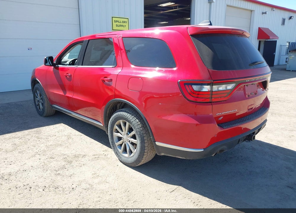 2018 DODGE DURANGO SPECIAL SERVICE AWD VIN: 1C4SDJFT1JC434450
