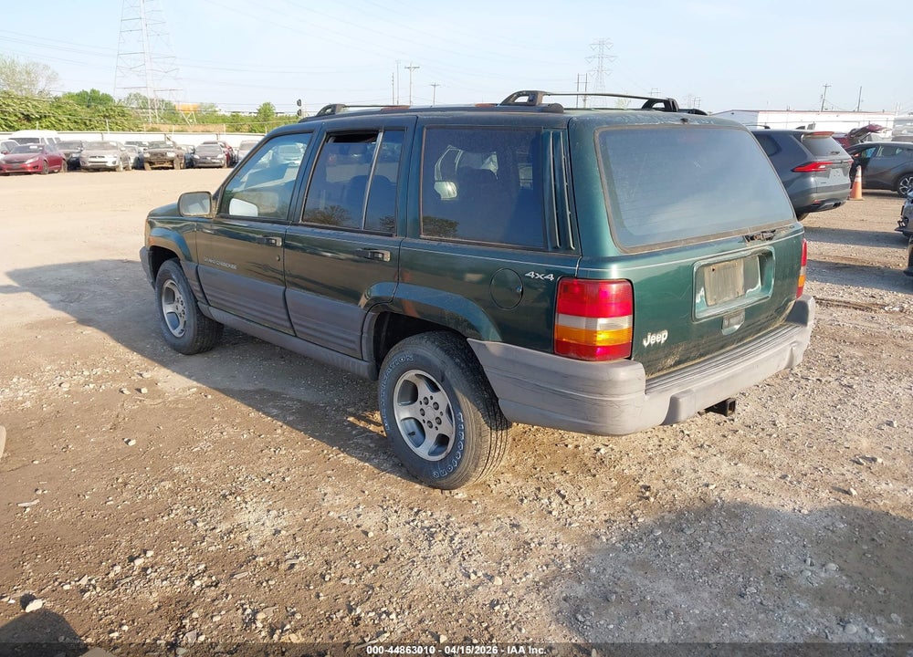 1996 JEEP GRAND CHEROKEE LAREDO VIN: 1J4GZ58S8TC222578