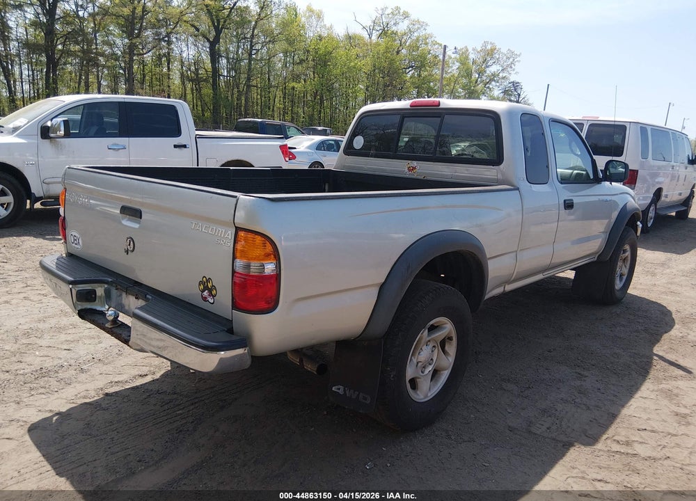 2002 TOYOTA TACOMA VIN: 5TEWM72N52Z121531