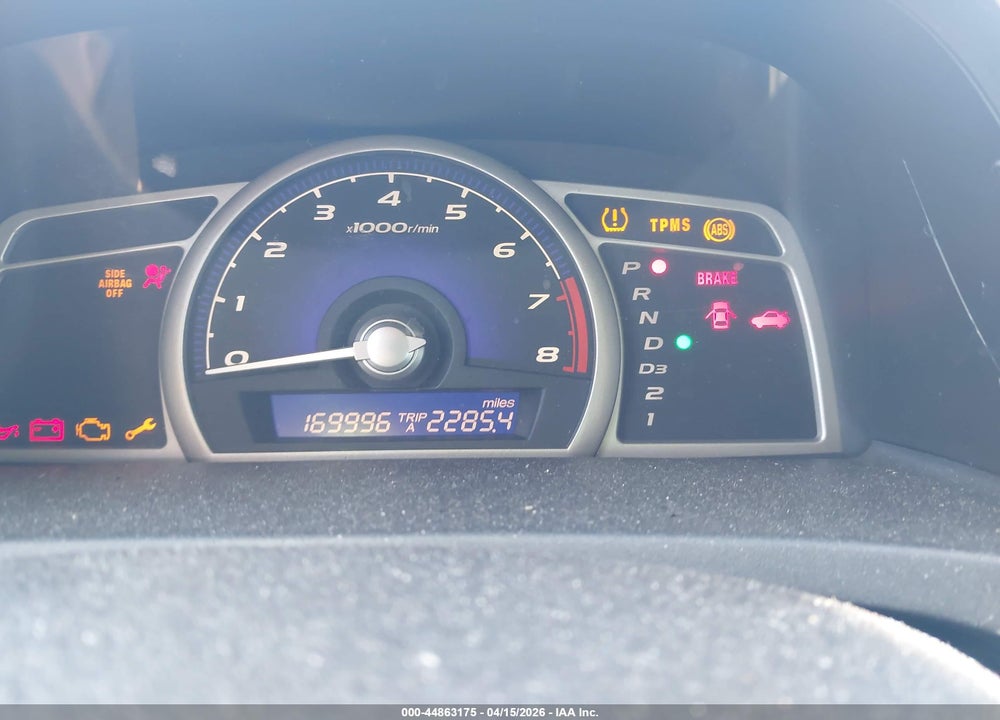 2008 HONDA CIVIC LX VIN: 2HGFA16528H521715