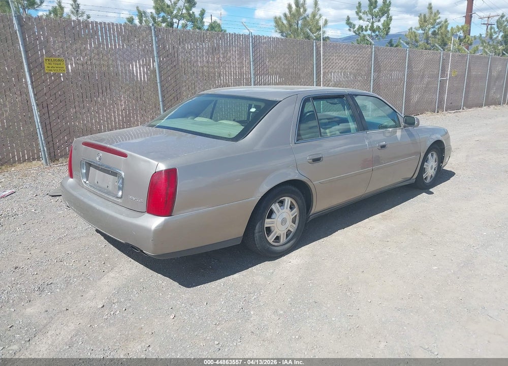 2003 CADILLAC DEVILLE STANDARD VIN: 1G6KD54Y93U264781