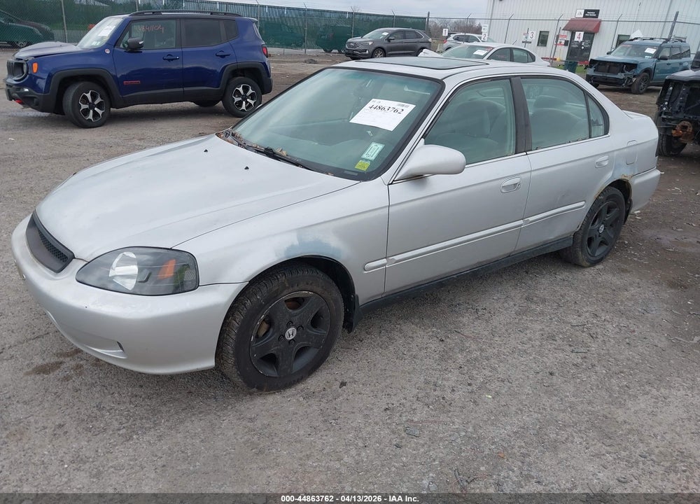 1999 HONDA CIVIC EX VIN: 1HGEJ8542XL018748
