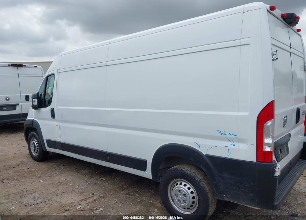 2025 RAM PROMASTER 2500 TRADESMAN HIGH ROOF 159 WB W/PASS SEAT VIN: 3C6LRVDG7SE513836