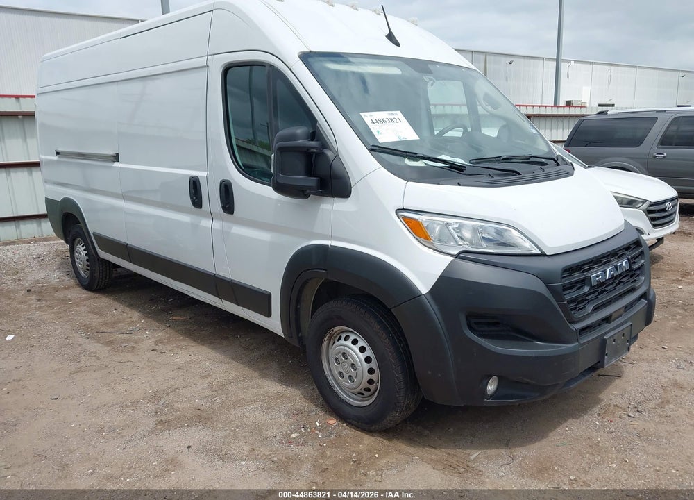 2025 RAM PROMASTER 2500 TRADESMAN HIGH ROOF 159 WB W/PASS SEAT VIN: 3C6LRVDG7SE513836
