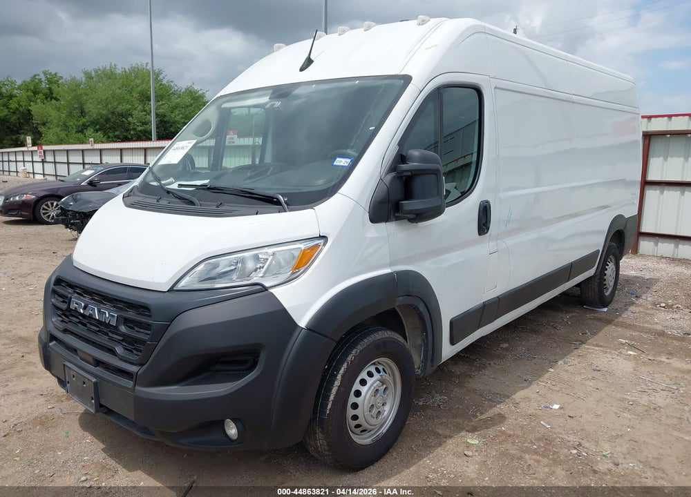 2025 RAM PROMASTER 2500 TRADESMAN HIGH ROOF 159 WB W/PASS SEAT VIN: 3C6LRVDG7SE513836