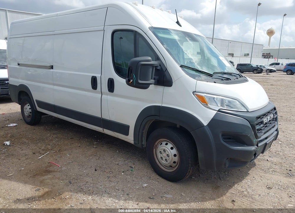 2023 RAM PROMASTER 2500 HIGH ROOF 159 WB VIN: 3C6LRVDG9PE588044