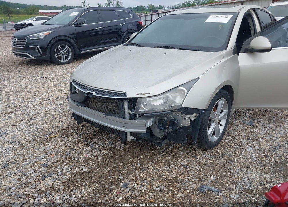 2013 CHEVROLET CRUZE 2LT AUTO VIN: 1G1PE5SB6D7129202
