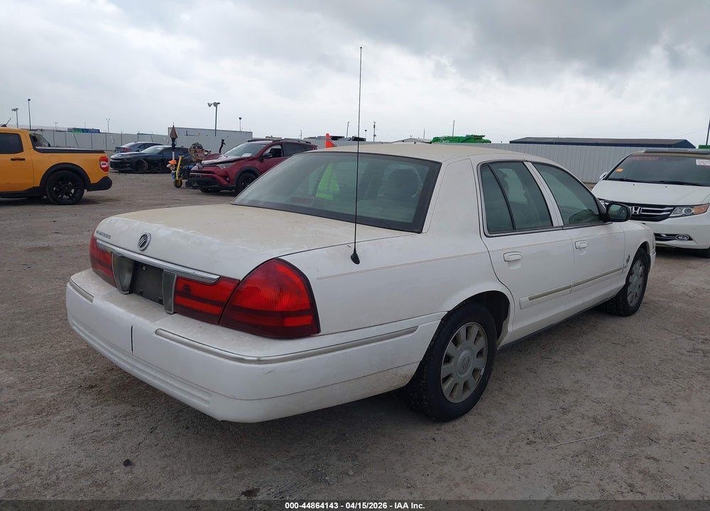 2005 MERCURY GRAND MARQUIS LS/LSE VIN: 2MEFM75W05X638258