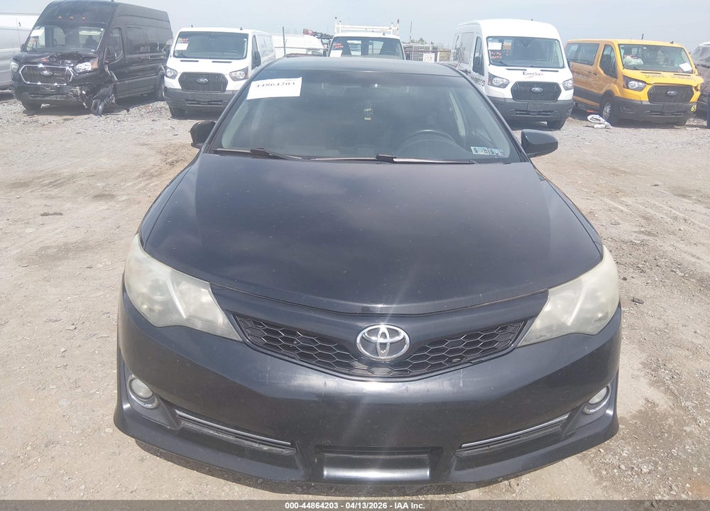 2013 TOYOTA CAMRY SE VIN: 4T1BF1FK7DU210658