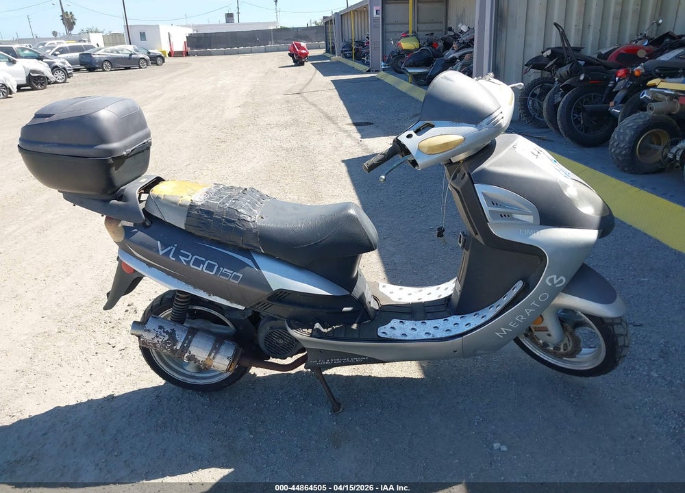 2008 SHANGHAI MC150 VIN: L8YTCKPZ98Y011257