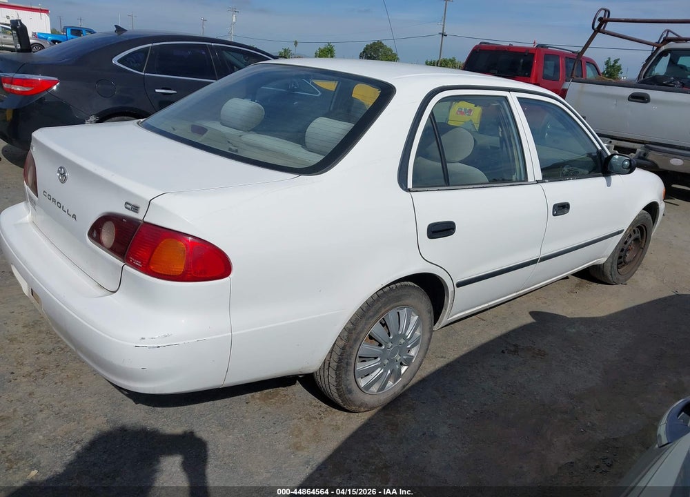 2001 TOYOTA COROLLA CE VIN: 1NXBR12EX1Z430010