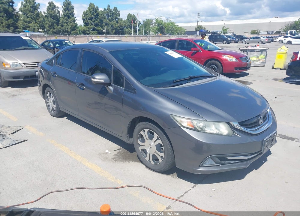 2013 HONDA CIVIC HYBRID VIN: 19XFB4F29DE200537