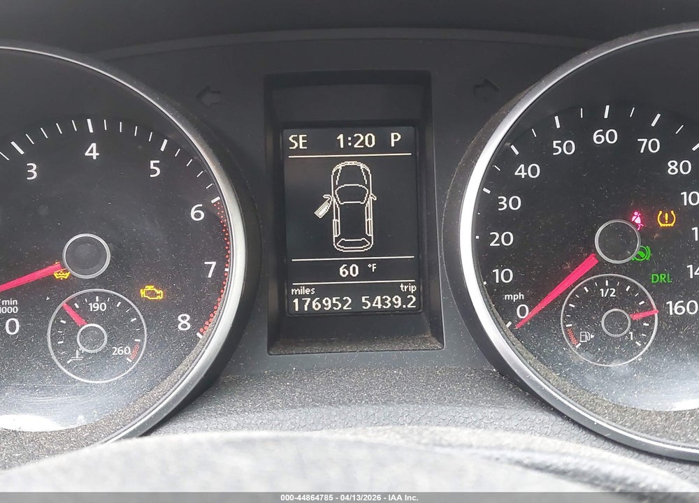 2012 VOLKSWAGEN JETTA SPORTWAGEN 2.5L SE VIN: 3VWPP7AJ7CM704804