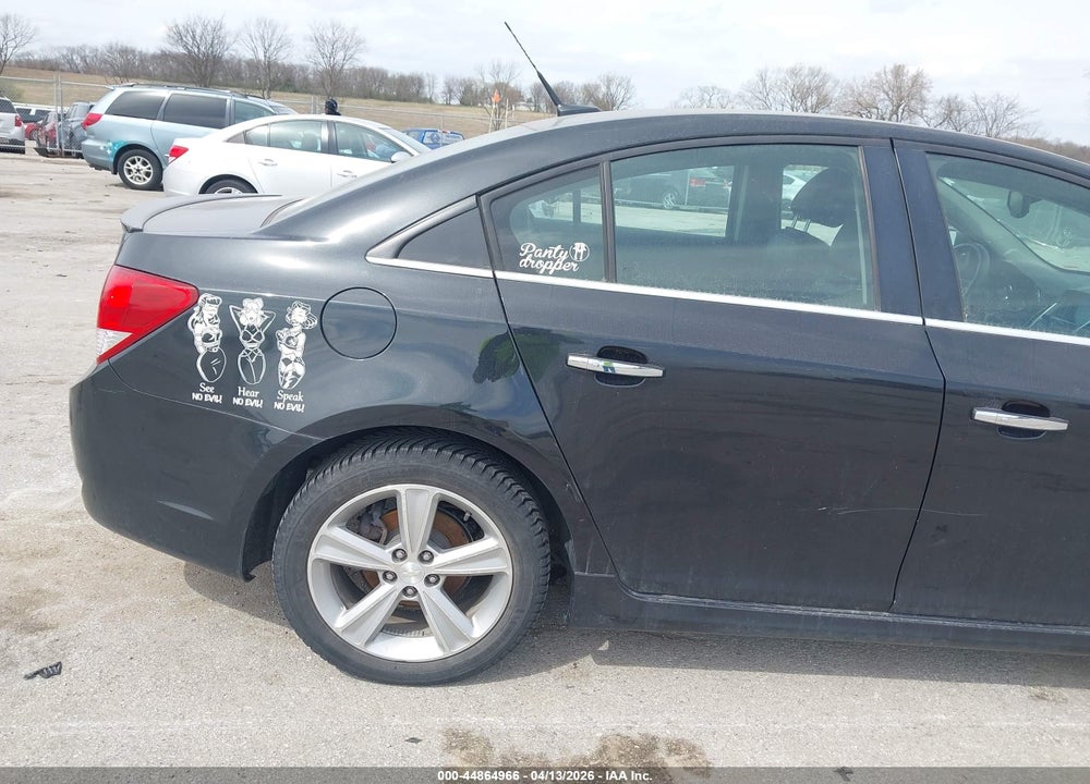 2013 CHEVROLET CRUZE 2LT AUTO VIN: 1G1PE5SB6D7112738