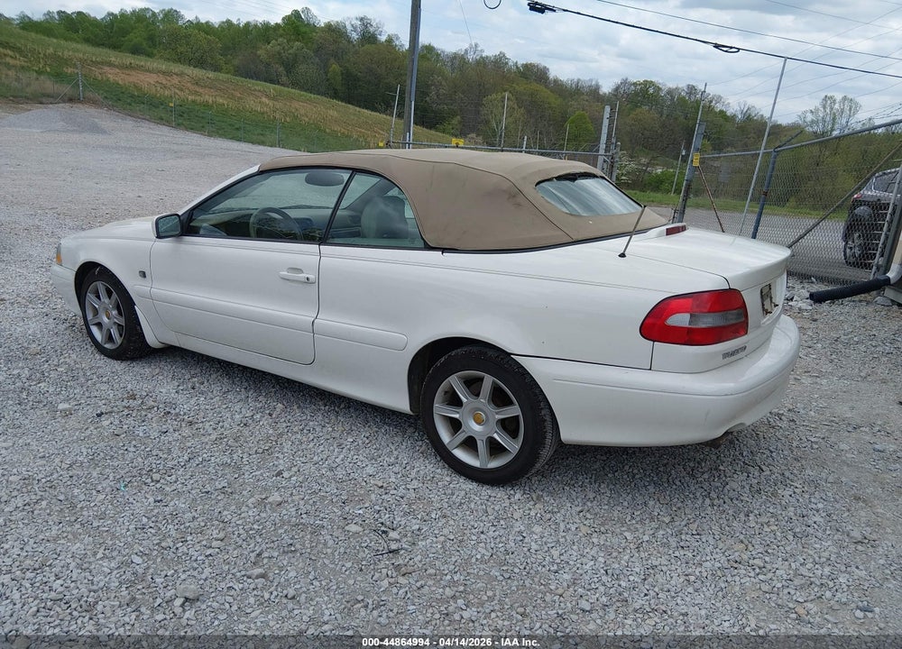 2001 VOLVO C70 LT VIN: YV1NC56D61J017816
