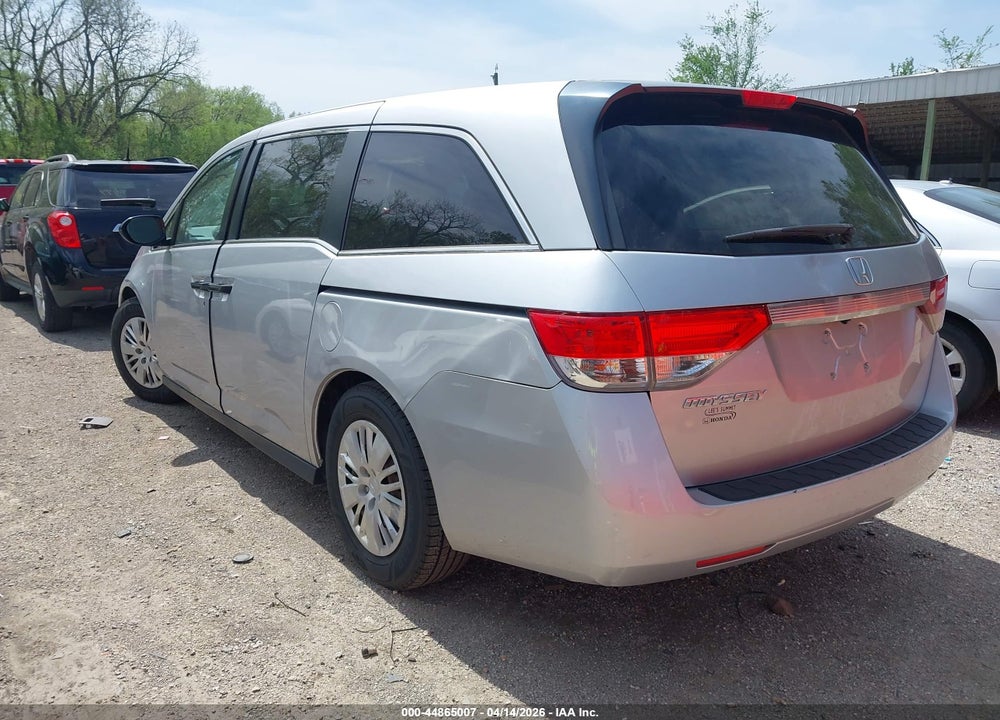 2015 HONDA ODYSSEY LX VIN: 5FNRL5H25FB051120