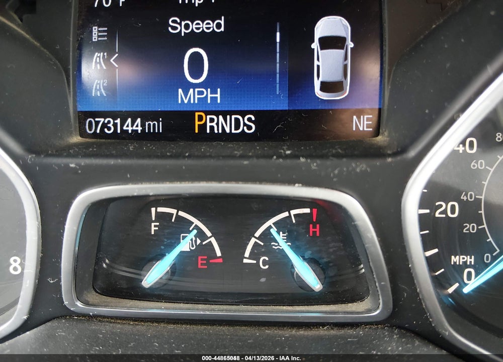 2017 FORD ESCAPE S VIN: 1FMCU0F76HUE50161