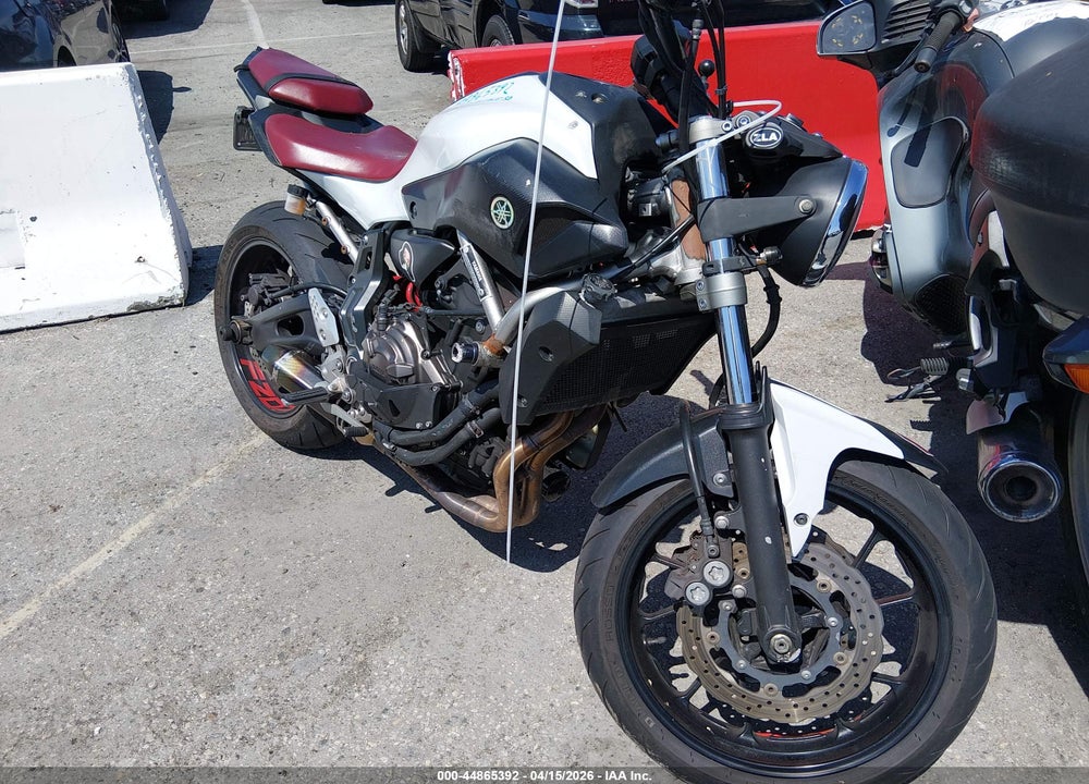 2015 YAMAHA FZ07 C VIN: JYARM06Y6FA001743