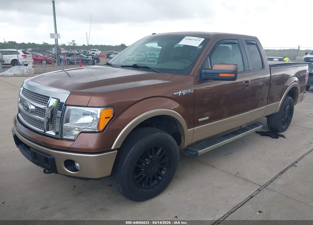 2012 FORD F-150 LARIAT VIN: 1FTFX1ET6CFA98435