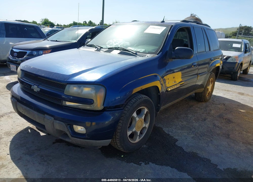 2004 CHEVROLET TRAILBLAZER LT VIN: 1GNDT13S342435835