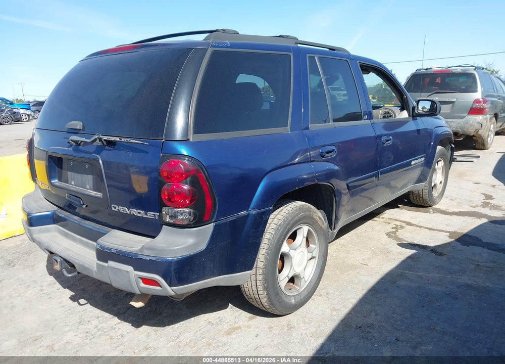 2004 CHEVROLET TRAILBLAZER LT VIN: 1GNDT13S342435835