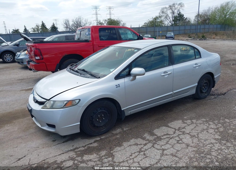 2009 HONDA CIVIC LX VIN: 1HGFA16559L009788