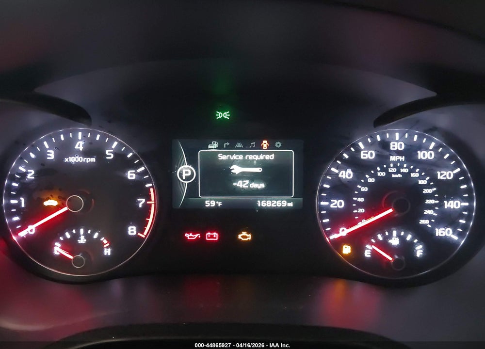 2016 KIA OPTIMA SXL TURBO VIN: 5XXGV4L28GG117791