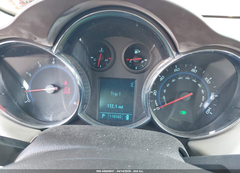 2011 CHEVROLET CRUZE LTZ VIN: 1G1PH5S9XB7146134