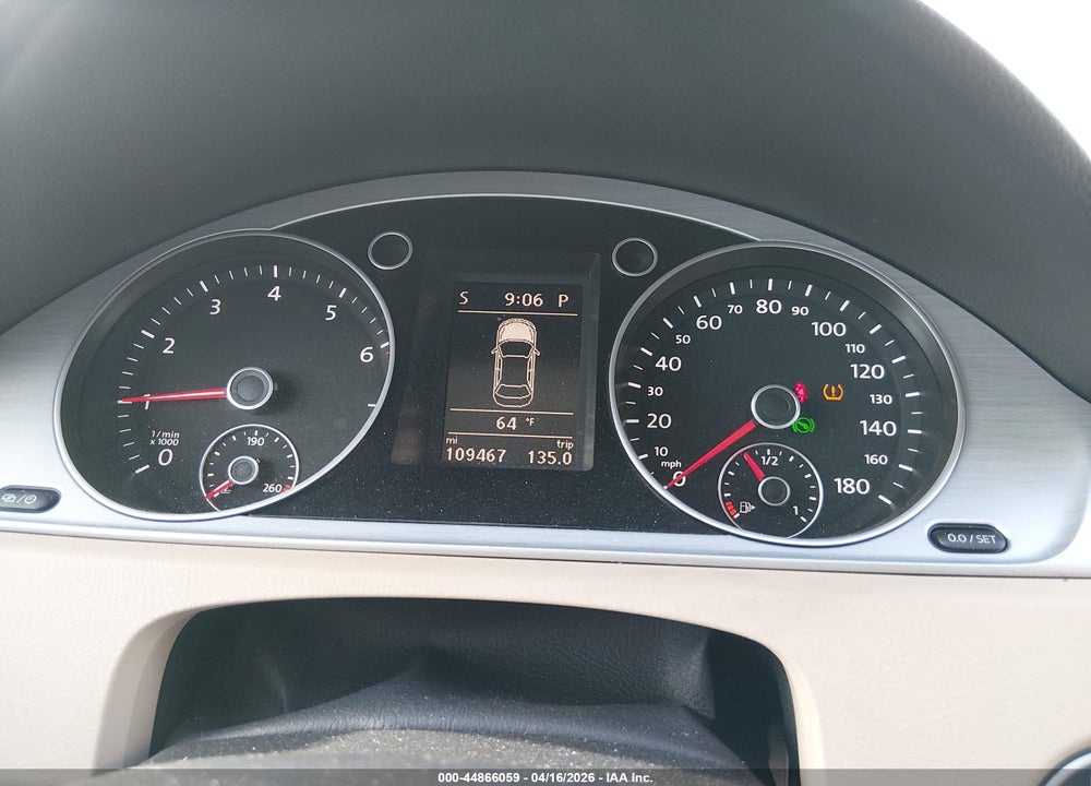 2013 VOLKSWAGEN CC 2.0T SPORT VIN: WVWBN7AN4DE522071