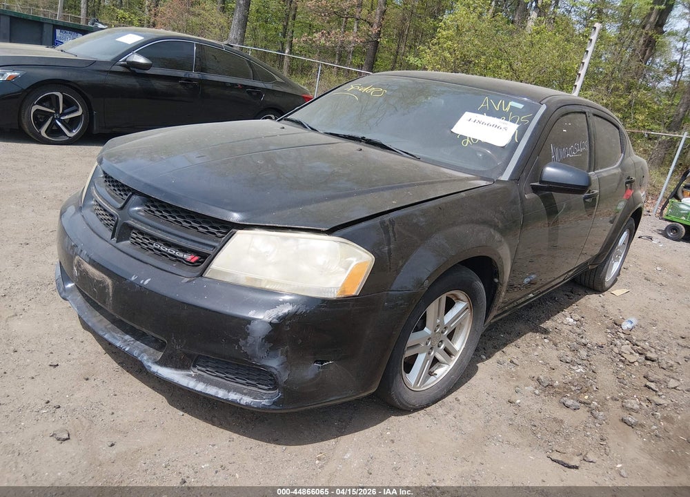 2012 DODGE AVENGER SXT VIN: 1C3CDZCB3CN206539
