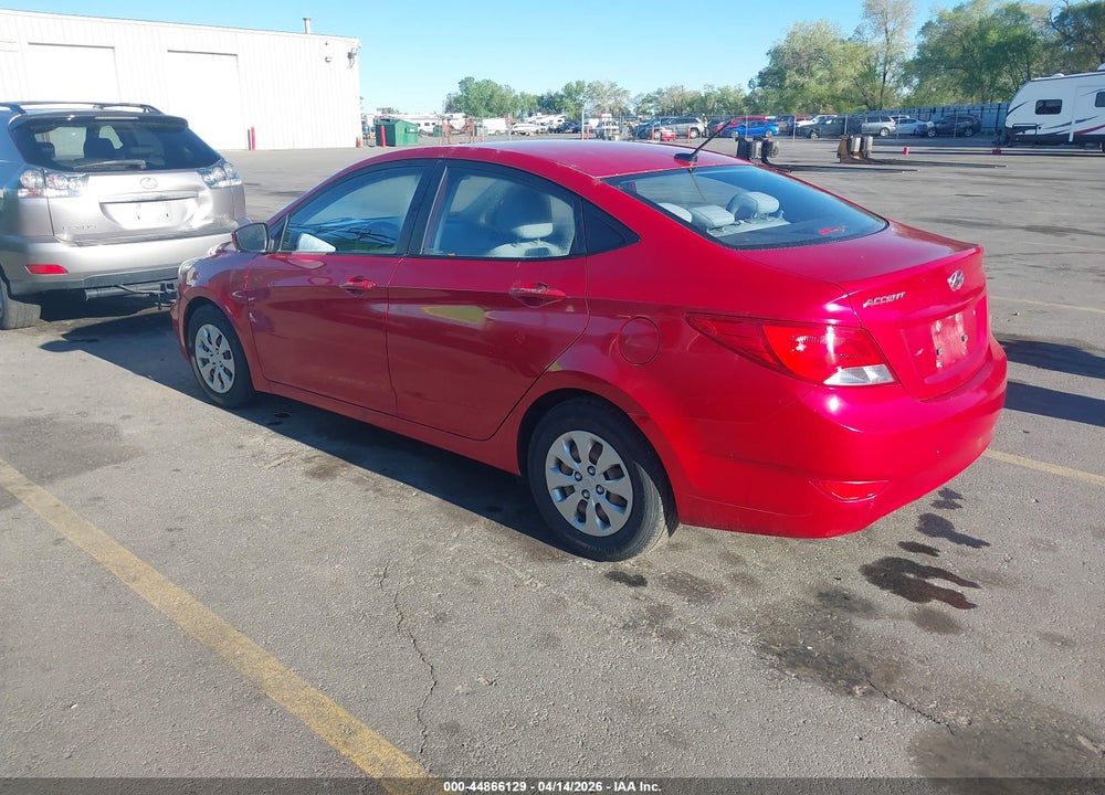 2016 HYUNDAI ACCENT SE VIN: KMHCT4AE8GU980372